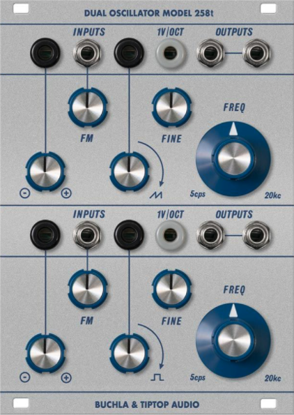 Tiptop Audio Buchla 281t y Tiptop Audio Buchla 258t, ya